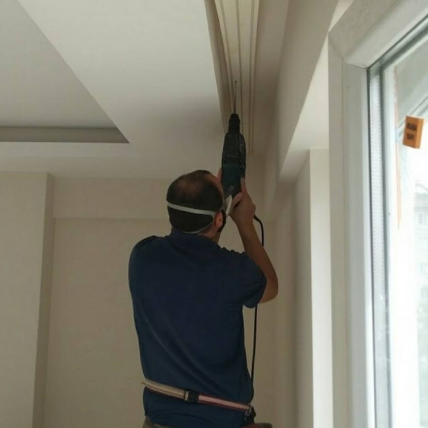 Konak Kornişçi Korniş Takma Perde Korniş Ustası Korniş Montajı