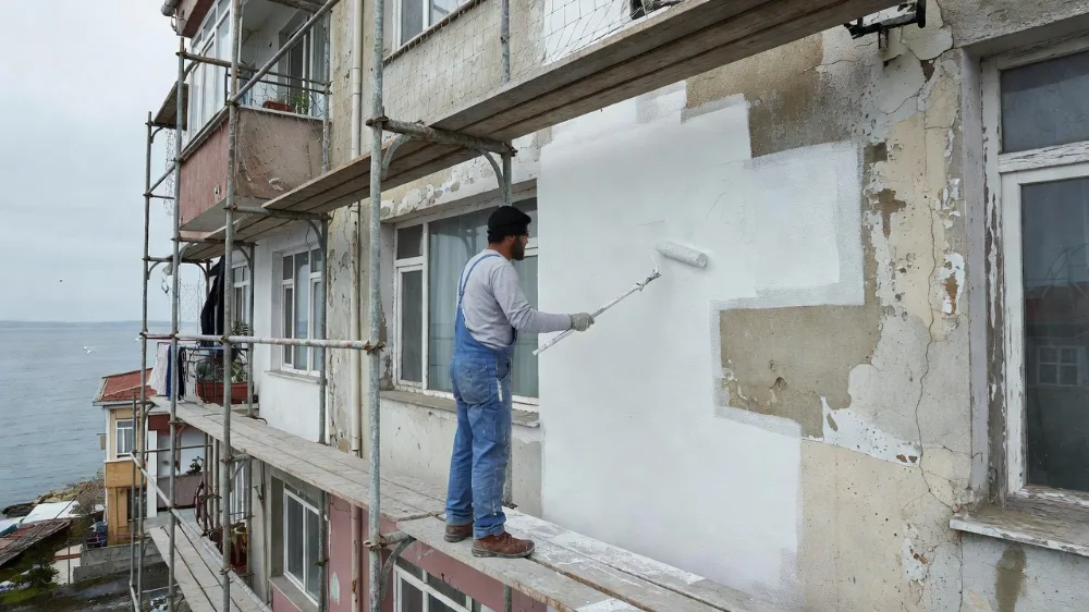 Dış Cephe Boyası: Karşıyaka'nın İklim Koşullarına Uygun Çözümler Dış Cephe Boyası: Karşıyaka'nın İklim Koşullarına Uygun Çözümler